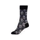 King Kerosin AOP Sugar Skull socks black