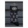 King Kerosin AOP Sugar Skull socks black