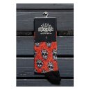 King Kerosin AOP Sugar Skull socks zimt