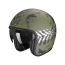Scorpion Belfast Evo helmet green matt/silver