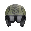 Scorpion Belfast Evo helmet green matt/silver