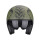 Scorpion Belfast Evo helmet green matt/silver