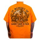 Lethal Threat In Memory work shirt orange