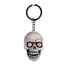 Lethal Threat Eyeball Skull key chain