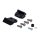 KessTech, Passenger Footrest Kit. Black