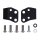 KessTech, Passenger Footrest Kit. Black