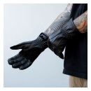 Biltwell Work 2.0 Motorrad Leder Handschuhe schwarz
