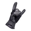 Biltwell Work 2.0 Motorrad Leder Handschuhe schwarz