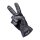 Biltwell Work 2.0 Motorrad Leder Handschuhe schwarz