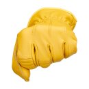 Biltwell Work 2.0 Motorrad Leder Handschuhe gold gelb