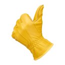Biltwell Work 2.0 Motorrad Leder Handschuhe gold gelb