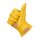 Biltwell Work 2.0 Motorrad Leder Handschuhe gold gelb