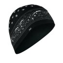 ZANheadgear Helmet beanie sportflexr black paisley