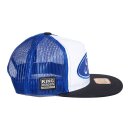 King Kerosin Fuck cap white/blue