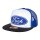 King Kerosin Fuck cap white/blue