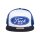 King Kerosin Fuck cap white/blue