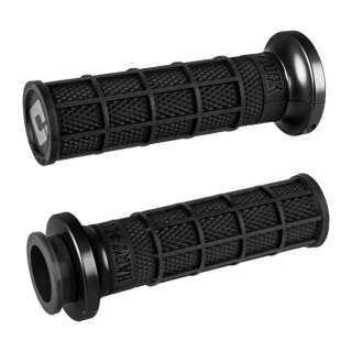 ODI HART LUCK Signature Lock-On Griffe schwarz für Harley Modelle 08-24 TBW
