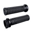 ODI VANS Signature Lock-On Griffe Schwarz für Harley...