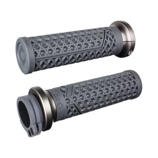 ODI VANS Signature Lock-On Griffe Grau Graphit für Harley Modelle 82-24