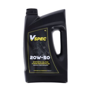 Vspec, 20W50 Full Synthetic motor oil. 4 liter bottle