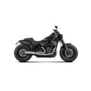 Zard, M8 Softail 2-1 Short Cone exhaust system. Plain