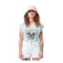 Von Dutch Printed t-shirt light blue women