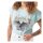 Von Dutch Printed t-shirt light blue women