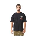Von Dutch Print chest t-shirt black
