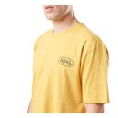 Von Dutch Print chest t-shirt yellow