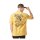 Von Dutch Print chest t-shirt yellow