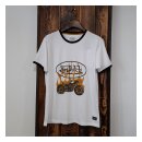 Von Dutch Fire t-shirt white/orange