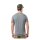 Von Dutch V-neck t-shirt chest pocket dark grey
