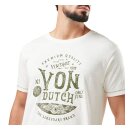 Von Dutch Slub t-shirt white/black