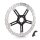 Arlen Ness, 15" Jagged front big brake rotor kit. Left side