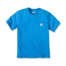 Carhartt K87 Pocket S/S t-shirt marine blue heather