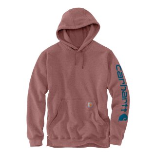 Carhartt Sleeve Logo Hooded sweatshirt apple butter heather