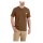 Carhartt K87 Pocket S/S t-shirt oiled walnut heather