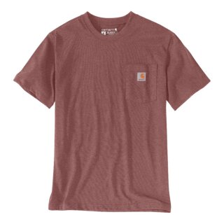 Carhartt K87 Pocket S/S t-shirt apple butter heather