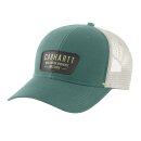 Carhartt Mesh Back Crafted Patch cap slate green