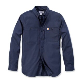 Carhartt Rugged Prof workshirt L/S navy