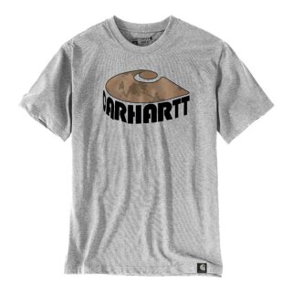 Carhartt S/Sleeve Camo C Graphic t-shirt heather grey