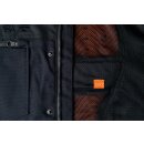 ICON Upstate Canvas National Motorrad Jacke mit EN Protektoren schwarz