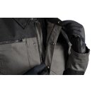 ICON Upstate Canvas CE™ Motorrad Jacke mit EN Protektoren grau