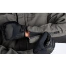 ICON Upstate Canvas CE™ Motorrad Jacke mit EN Protektoren grau