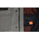 ICON Upstate Canvas CE™ Motorrad Jacke mit EN Protektoren grau