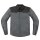ICON Upstate Canvas CE™ Motorrad Jacke mit EN Protektoren grau