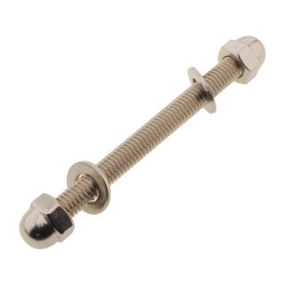 Gas Tank Mounting Screw Kits Supplied are 1 threaded rod, 2 cap nuts and 2 washers Stainless Steel