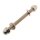 Gas Tank Mounting Screw Kits Supplied are 1 threaded rod, 2 cap nuts and 2 washers Stainless Steel