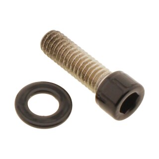 Belt Cover Screw Kit Satin Black Powder Coated