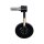 Conero Bar End Mirror with LED turn Signal Black Anodized
